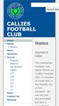 Mobile Screenshot of calliesfc.co.za